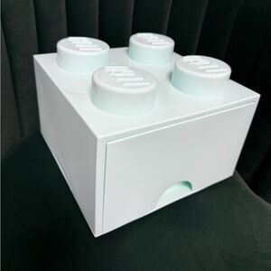 LEGO® 4-Stud Aqua Light Blue Storage Brick Drawer